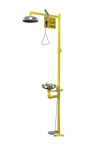  Bradley S19-310UU Combination Drench Shower & Eyewash 