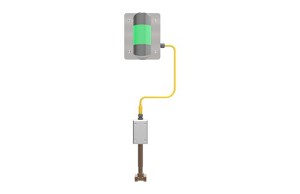 Bradley S19-322E Recessed Emergency Signaling System Eye or Eye/Facewash 