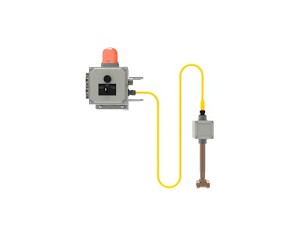 Bradley S19-324E Emergency Signaling System NEMA 4X Eye or Eye/Face Wash 