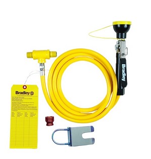 Bradley S19-430EH Eyewash Hand-Held Hose Spray Retrofit Kit 