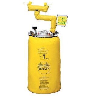  Bradley S19-690HR Heated Portable Pressurized Eyewash Unit 