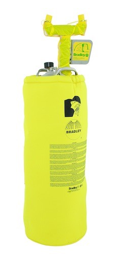 Bradley S19-788HR Heated Portable Pressurized Eyewash Unit 