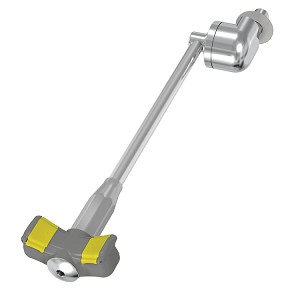 Bradley S19274HDB Barrier Free Swing Down Halo Eyewash 