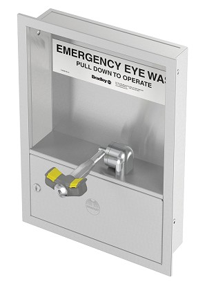 Bradley S19284H Recessed Eyewash 