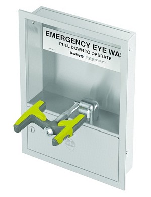 Bradley S19284J Recessed Eye/Face Wash 