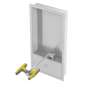 Bradley S19284JB Barrier Free Recessed Eye/Face Wash 