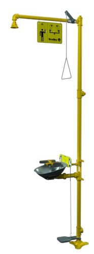 Bradley S19314ACZ Safety Shower and Eye/Facewash 