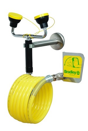 Bradley S1944022ABC Wall Mounted Handheld Hose Spray 