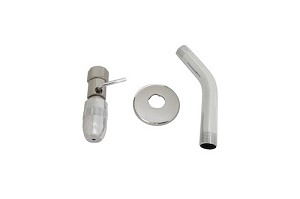 Bradley S24-164 Showerhead, Bent Arm and Flange 