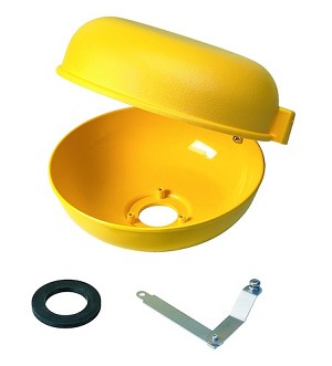Bradley S45-1964 Retrofit Dust Cover For ABS Plastic Eye Wash Bowl 