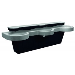 Bradley S93-592 SS-Series 3 Station- Empire Gray 