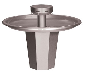Bradley S93-677 Washfountain Sentry SS 54in-Circular 