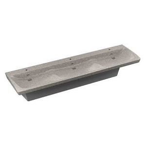 Bradley S93-734 ELX 3-station Empire Gray Bowl 