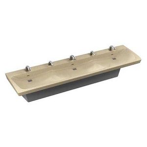 Bradley S93-739 ELX 3-station Sandtrap Color Bowl 