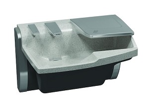Bradley S93-743 AV-Series AV30 1 station E-Gray 