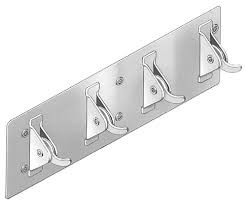 Bradley SA38-400000 Security Clothes Hook Strip 