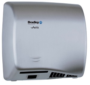 Bradley 2902-287400 Hand Dryer, Sensor, Stainless, Surface 