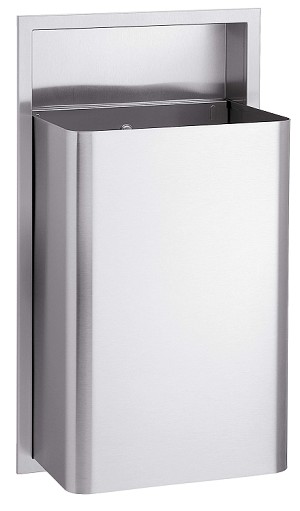 Bradley 334-100000 Waste Receptacle 18 Gallon 