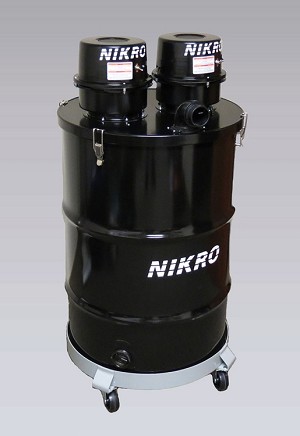 Nikro DP55DUAL 55 Gallon Dual Motor Wet/Dry Vacuum 