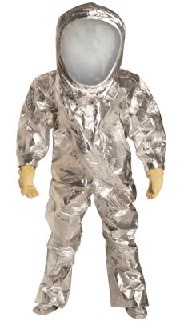 DuPont RF600T XL Tychem Reflector Vapor HAZMAT Suit 