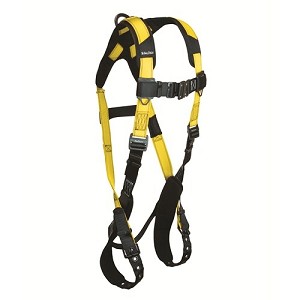 Falltech 7021BFDXL Journeyman FLEX Aluminum 3 D-rings Harness 