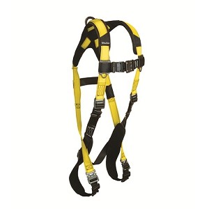 Falltech 7021BQC2X Journeyman FLEX Aluminum 3 D-rings Harness 