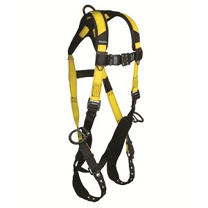 Falltech 7023B Journeyman FLEX Aluminum 3 D-rings Harness 