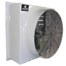 Schaefer FFM363G12DD-3 Fiberglass Direct Drive Exhaust Fan 