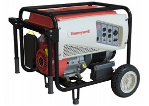 Honeywell 6039 2 Portable Generator 7500 Watt Gas Powered Electric Start 