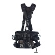 Hybrid shoulder and leg comfort padding 
