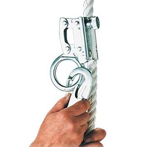 Miller Honeywell 8174/U Stainless Steel Manual Rope Grab With O-Ring 