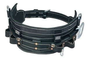 Miller Honeywell 8449-1/D18BK Full Floating Linemen's Belt 18 Inch D Size 