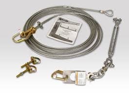 Miller SkyGrip SG417/60FT Horizontal Wire Rope Lifeline Kit 