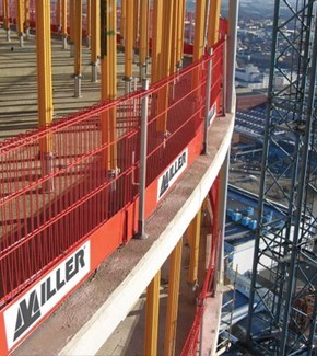 Miller Honeywell M1800 EPIC Barrier Ground Support Base 