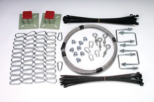 DBI/SALA 4101500 Sinco Networks Rack Guard Flush Mount Add-On Kit 