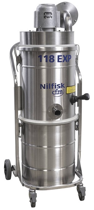 Niflisk 118/50 EXP Certified Explosion-Proof Vacuum Cleaner 