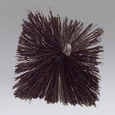 Nikro 860226 16" x 16" Square Nylon Duct Brush 