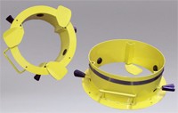 Nikro 860414 12" Air Duct Cleaning Equipment Adapter Ring 