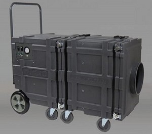 Nikro PDC4000 Poly Dual Motor Vacuum Duct Cleaning System 5000 CFM 