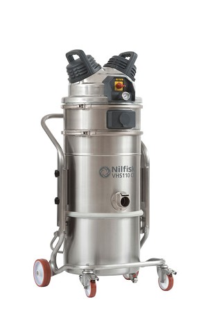Nilfisk 4012300007 VHS110 CR Wet/Dry Cleanroom Vacuum 
