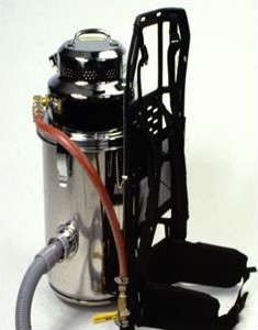 Novatek 305.3100 Pneumatic Backpack HEPA Filter Vacuum 3.3 Gallon 