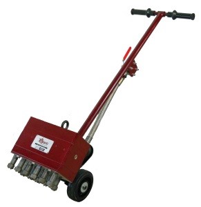 Novatek NFS-11 Concrete Floor Scabbler Pneumatic With Dust Shroud 