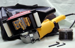 Novatek 139.0415 Electric Peening Prep Kit 4" Rotopeen Flaps Star Cutters 