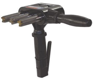 Novatek PHS3HDS Short Handle Scaling Hammer Triple Head 