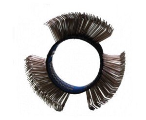 Novatek ROTO423 - BENT TIP 23MM STEEL BRUSH- COARSE 