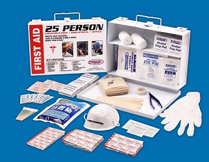 Rapid Care 25 Person OSHA ANSI First Aid Kit  
