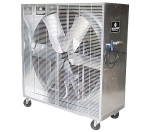 Schaefer MOB4851-2 Heavy Duty Mobile Box Fan 48 Inch Belt Drive 