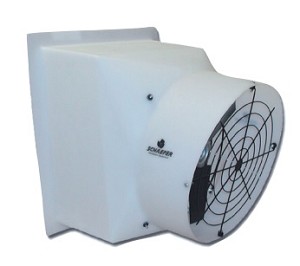 Schaefer PFM2000-1 Polyethylene Exhaust Fan 20 Inch Direct Drive 