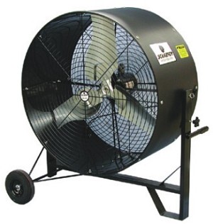 Schaefer Versa-Kool VS36VKT-B Mobile Tiltable Fan 36 Inch 