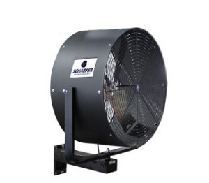 Schaefer Versa-Kool VS36VKWO-M-B Oscillating Wall Fan 36 Inch 